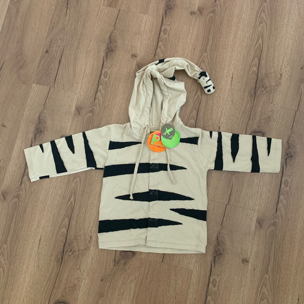 Giraffe Perlimpinpin Velcro Hoodie